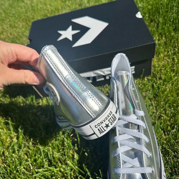 Women’s Chuck Taylor All Star Metallic Converse Size 8 - Picture 6 of 6